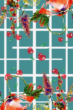 优雅印花华亿平台图片