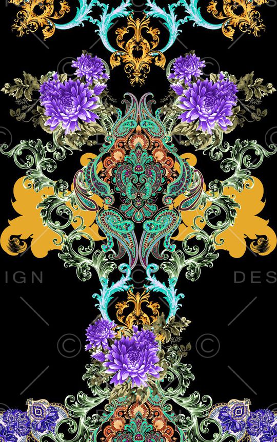 民族风印花华亿平台图片