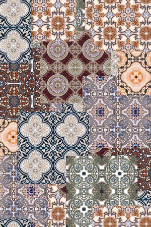 复古怀旧印花华亿平台图片