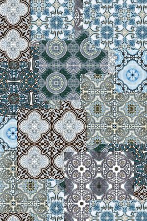 复古怀旧印花华亿平台图片