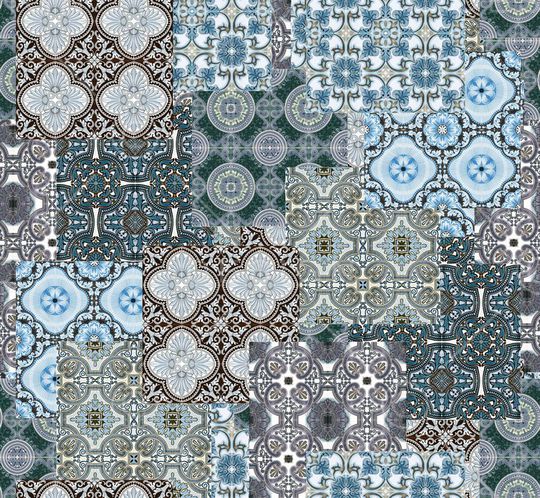 复古怀旧印花华亿平台图片