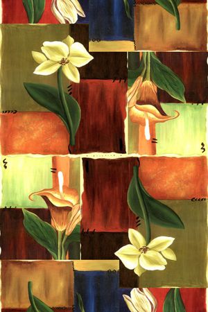 欧式印花华亿平台图片