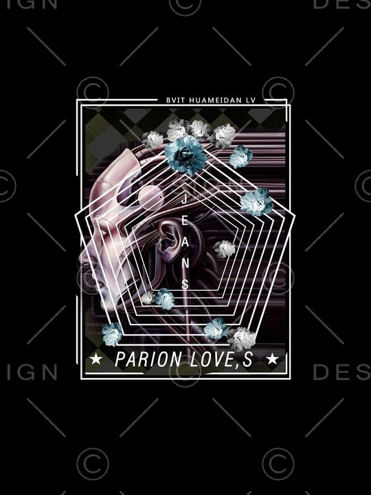 休闲风印花华亿平台图片