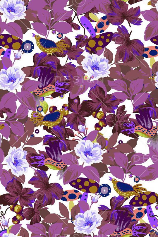 手绘印花华亿平台图片