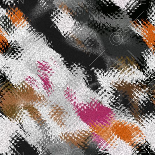 抽象印花华亿平台图片