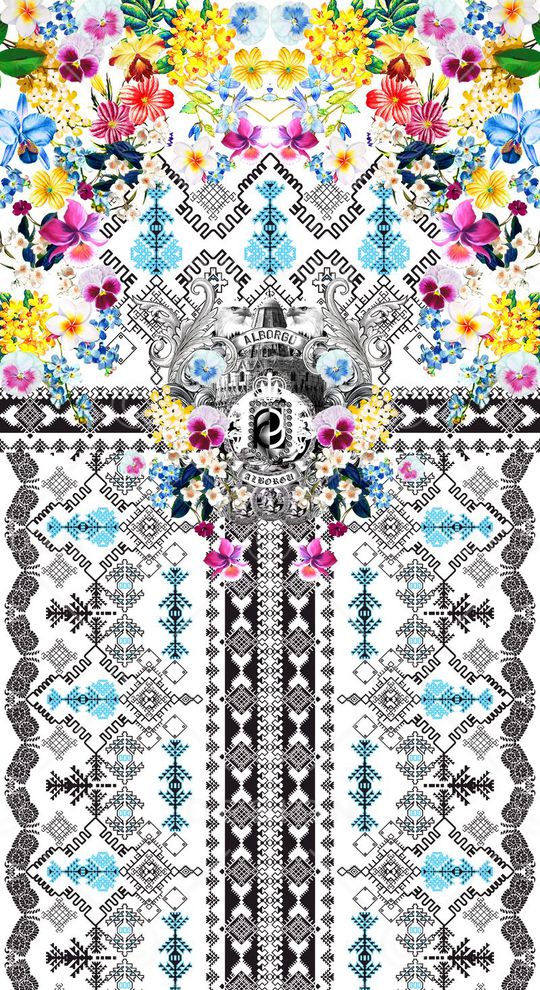 时尚印花华亿平台图片