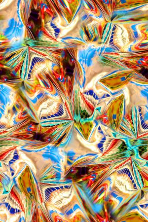 抽象印花华亿平台图片