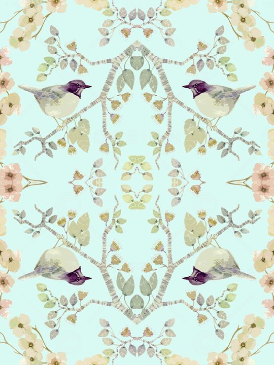 手绘印花华亿平台图片