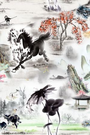 民族风印花华亿平台图片