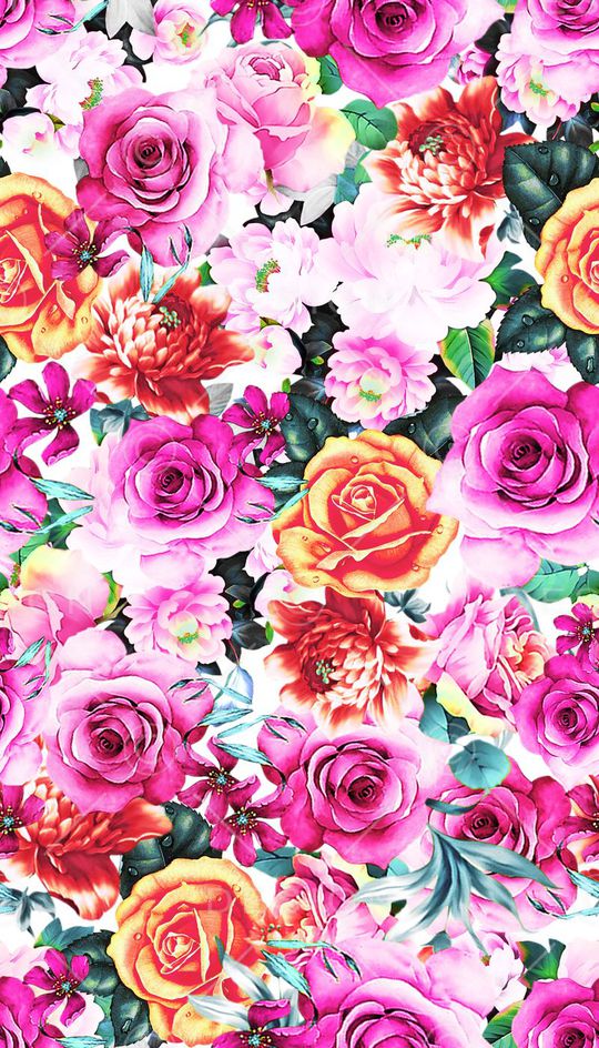 时尚 满版 写实 花卉 玫瑰 牡丹 沙发印花华亿平台图片