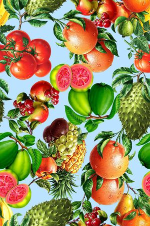 水果印花华亿平台图片