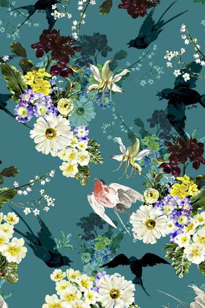 燕子印花华亿平台图片