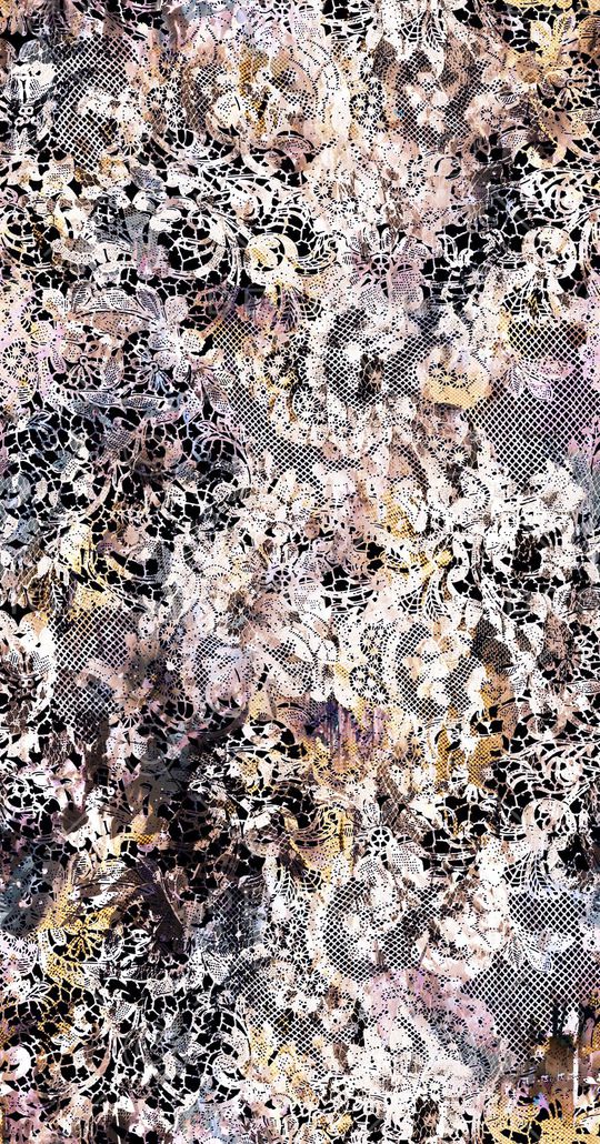 蕾丝印花华亿平台图片