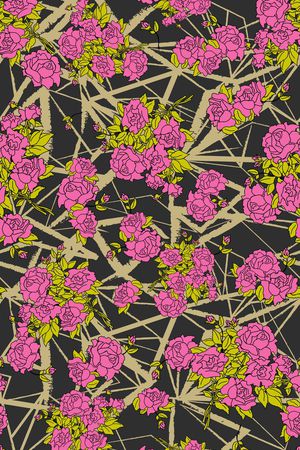 三角形印花华亿平台图片