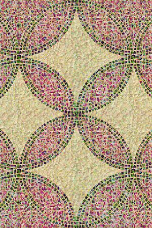 复古印花华亿平台图片