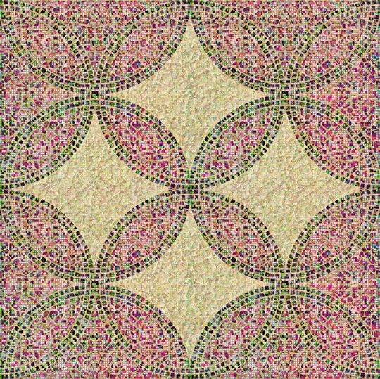 复古印花华亿平台图片