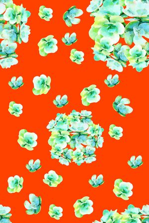 水彩印花华亿平台图片