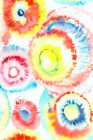 休闲时尚 水彩抽象 民族风印花华亿平台图片