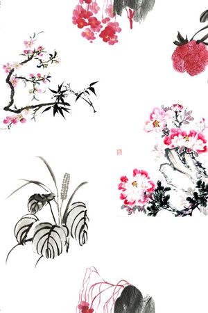 民族风印花华亿平台图片