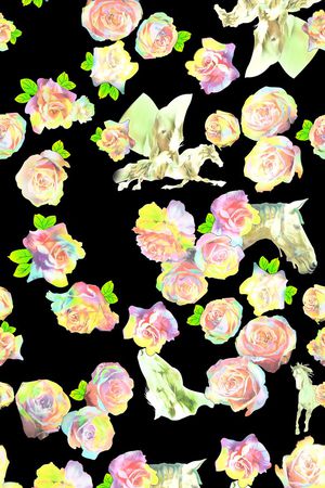 淑女印花华亿平台图片