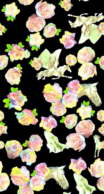 淑女印花华亿平台图片