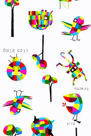 色块印花华亿平台图片