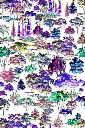 水彩印花华亿平台图片