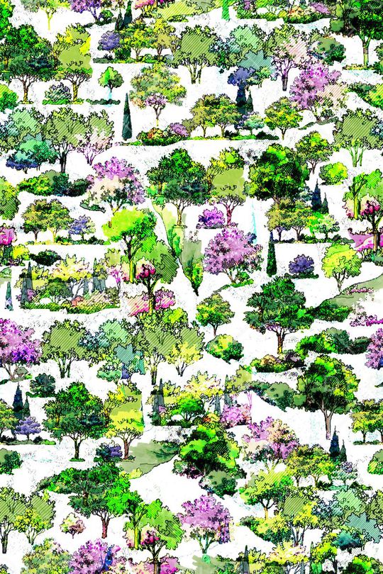 水彩印花华亿平台图片