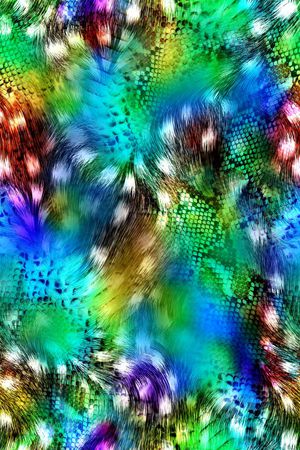 抽象印花华亿平台图片