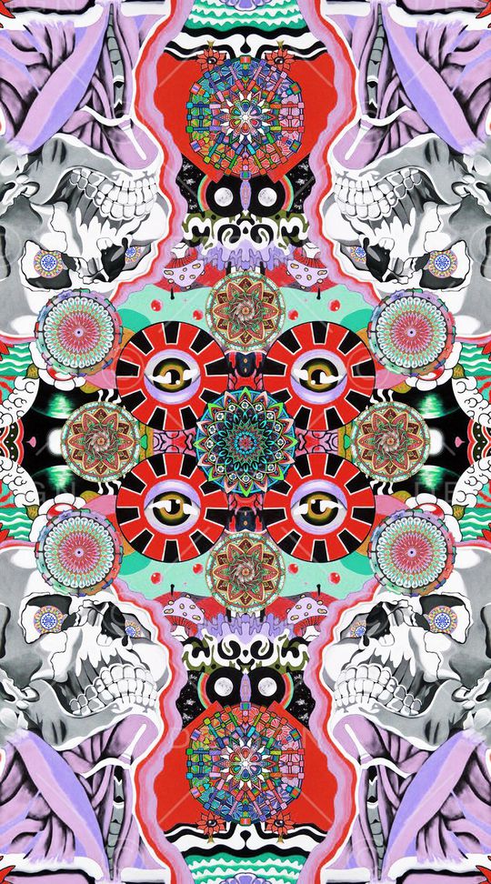 黑白印花华亿平台图片