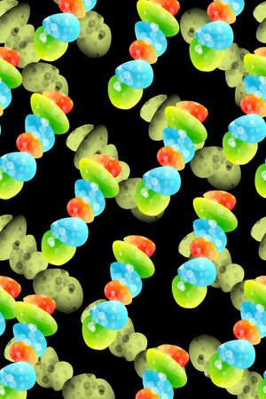 数码图案印花华亿平台图片