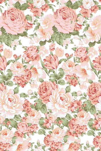 田园风印花华亿平台图片