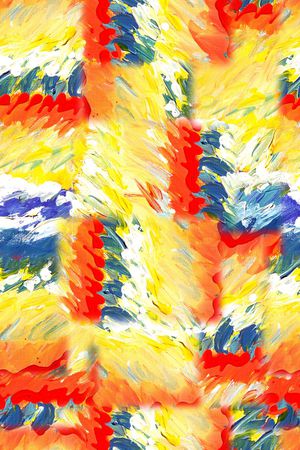 油画条纹印花华亿平台图片