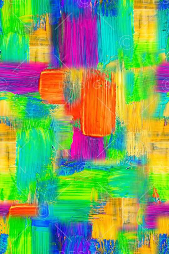 油画笔触印花华亿平台图片