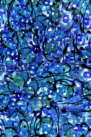 油画笔触印花华亿平台图片