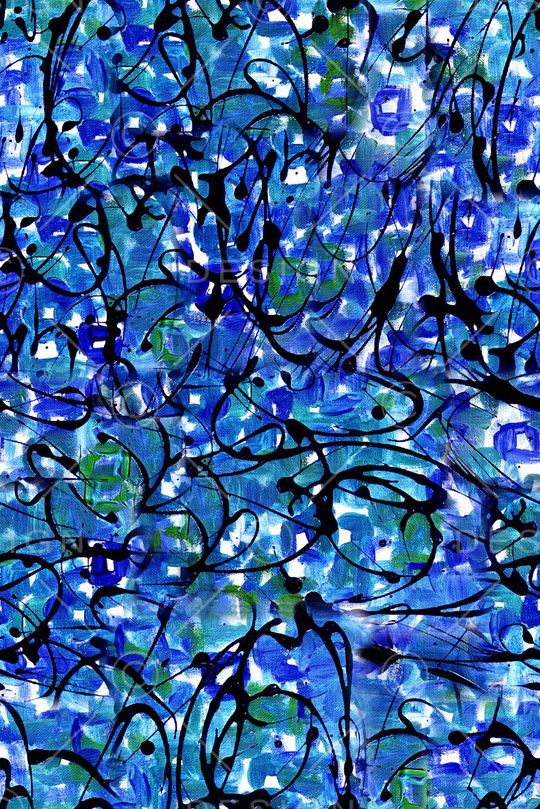 油画笔触印花华亿平台图片