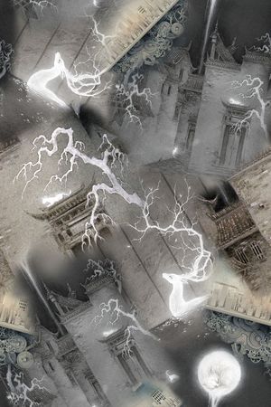 抽象印花华亿平台图片