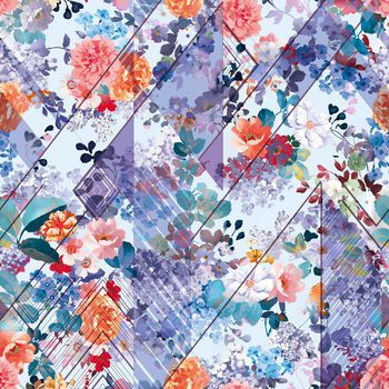 590969-栅栏后的鲜花—花枝招