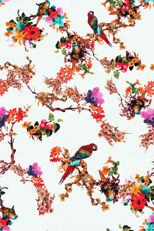 复古印花华亿平台图片