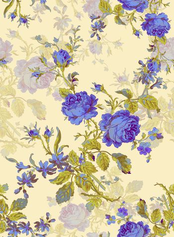 591112-中国风手绘旗袍花卉