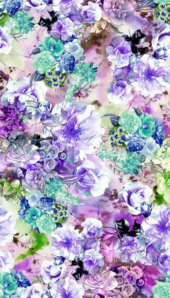 591124- 炫彩定位花