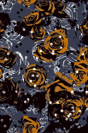 手绘印花华亿平台图片