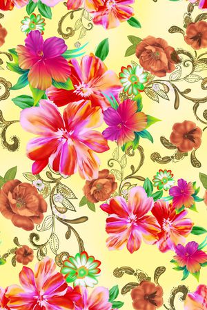 休闲风印花华亿平台图片