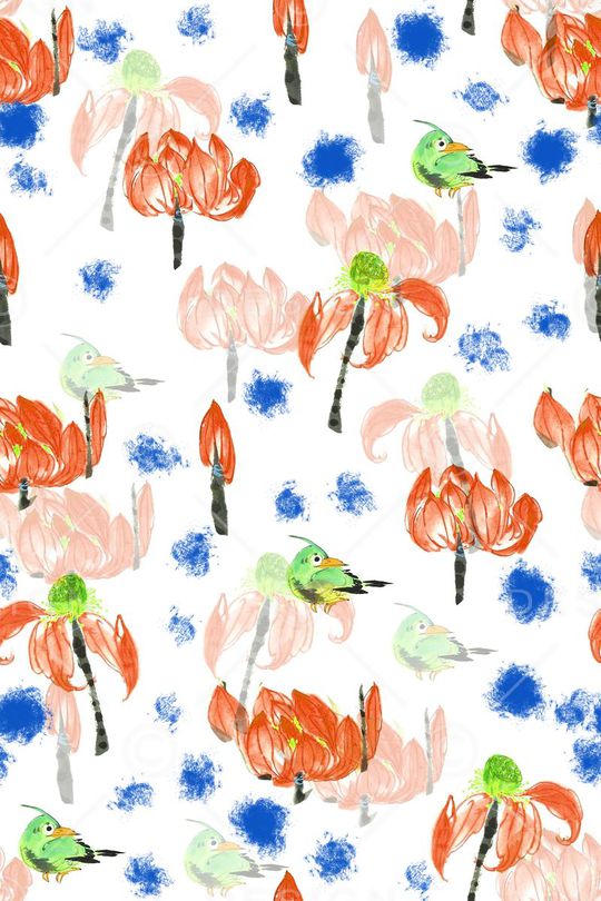 水墨印花华亿平台图片