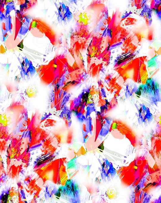 手绘印花华亿平台图片