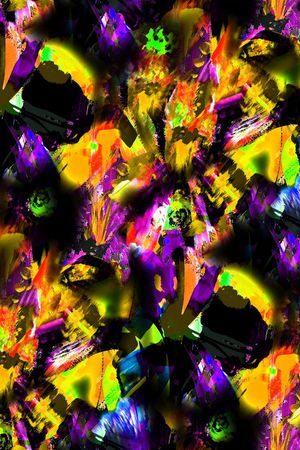 手绘印花华亿平台图片