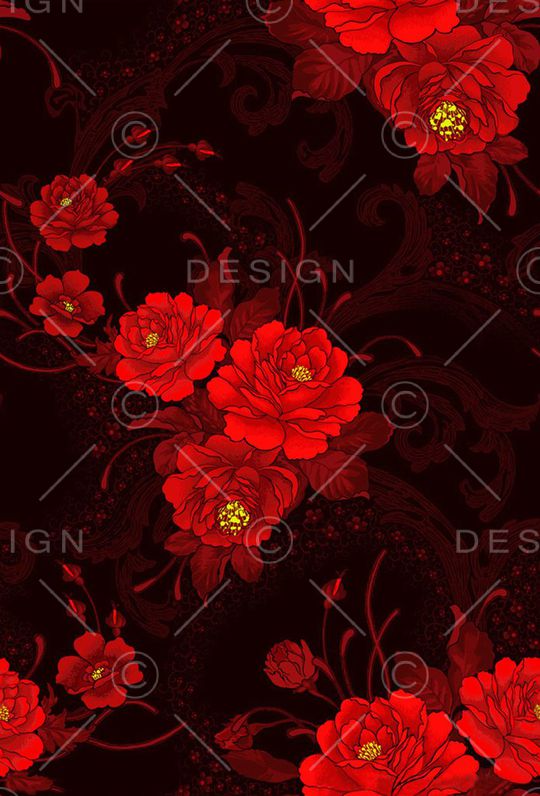 中国风印花华亿平台图片