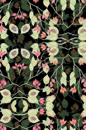 手绘印花华亿平台图片