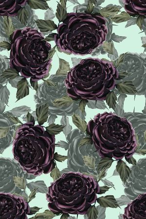 复古印花华亿平台图片