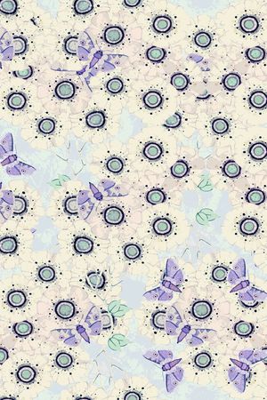 手绘印花华亿平台图片